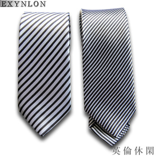 [English and Luo] 2012 New England wind fashion individuality leisure retro stripe decorative narrow tide men tie 1001