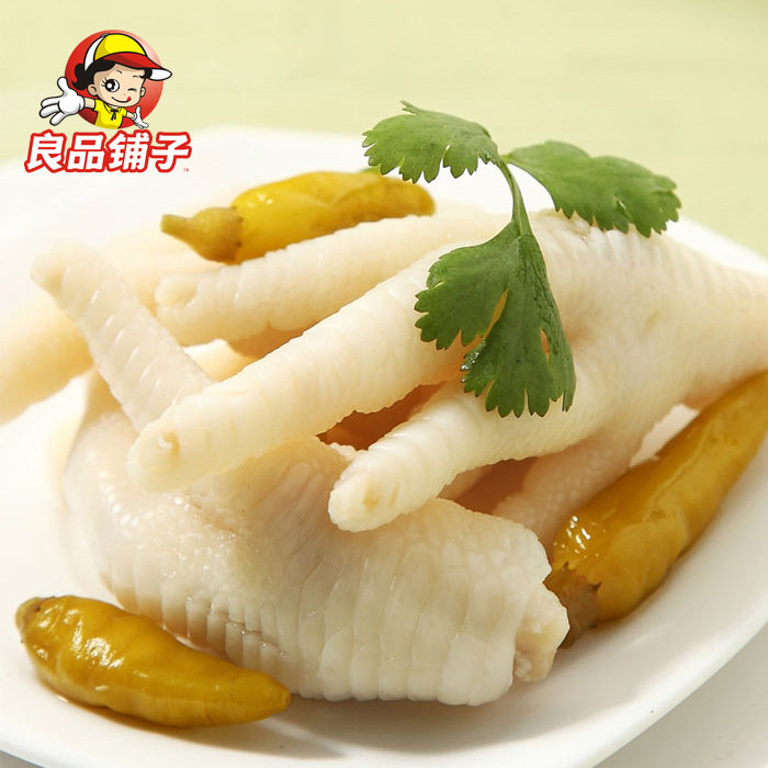 【良品铺子】野山椒凤爪 泡椒鸡爪子 四川重庆特产 热销零食 2包