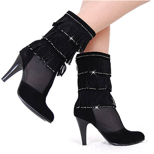 夏季凉鞋女靴女短靴凉靴子网靴镂空靴子女靴夏