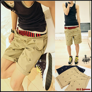 推荐 <em>不过膝盖</em> 的 男生<em>短裤</em> 修身 的 求求求–淘