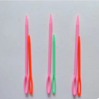 DIY Knitting tools Plastic Needle suit sweater Suture needle Large Trumpet Man 10 elementin the Accessories/Leather belt/Hat/Muffler , Clothing fabrics , Woolen category - from Buy2taobao.com to provide professional Taobao agent buy service
