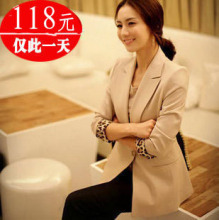 巨划算！118！春装新款修身小西装外套女款西装韩版女士上衣