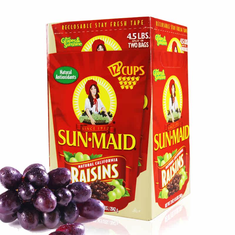 淘宝网美国进口 <em>加州</em>葡萄干 阳光<em>少女</em>SUN-MA