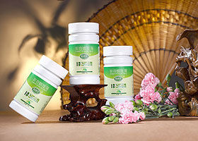  专柜正品 绿之韵银杏螺旋藻片 韵宜生300粒 提高免疫力 二瓶包邮