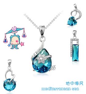 满钻海滴水晶项链 女 短款 锁骨链 生日送女友送老婆结婚周年礼物 满钻海滴水晶项链 女 短款 锁骨链 生日送女友送老婆结婚周年礼物