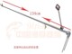 渤洋不锈钢多功能单摆头支架BYC-2