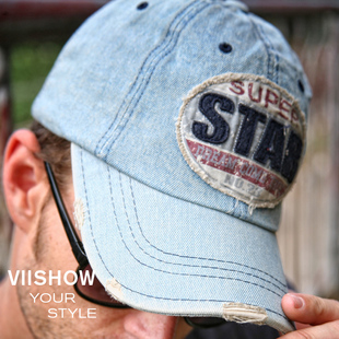 Hats men's fashion tide outdoor summer sport England men leisure Cap waves of men and viishow genuine