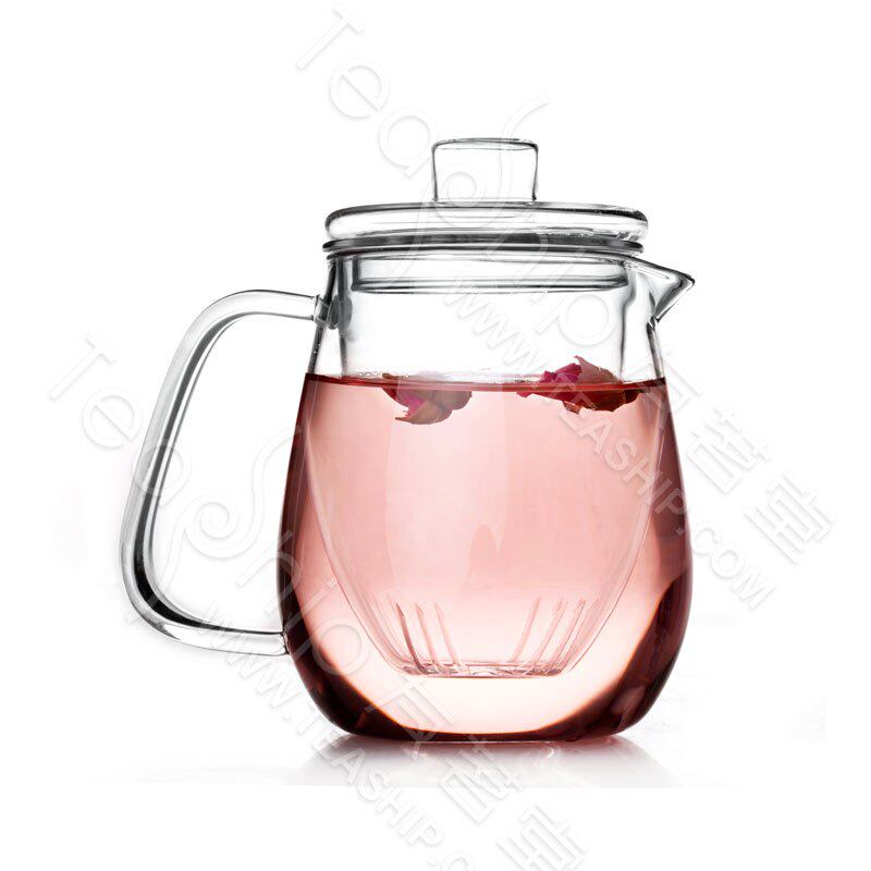 vatiri 乐怡 Q-teaB 过滤 玻璃茶壶 花茶壶 玻璃茶具 BL0038