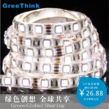 GreeThink12V5050灯带60珠滴胶防雨LED 灯带超亮展示灯带汽车灯带