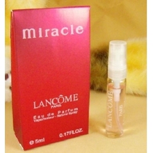 特价女士香水 正品法国化妆品Lancome兰蔻奇迹试管小样香水5ML