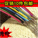 促销10件包邮 YD07 时尚PU编织绳子挂勾链百搭细 腰带/腰链