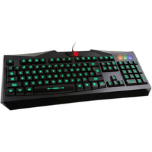 极智 黑锋长矛 背光 游戏键盘 dota魔兽 USB有线专用 发光 CF键盘