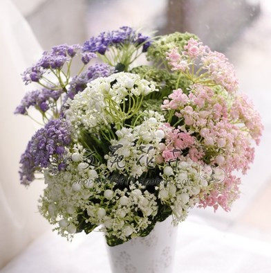 最新爆款【蕾丝花】客厅装饰花/婚庆用花/婚纱拍照花/仿真花/假花