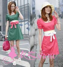 冲5钻 歌莉娅风格 2010夏装女装专柜正品 淑女收腰显瘦连衣裙子12