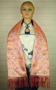  南京云锦 商务礼品 真丝披肩 御织坊品牌 衣服配饰