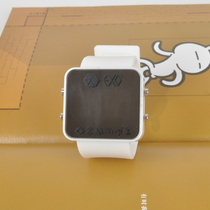 EXO M团 白色 LED 硅胶 镜面手