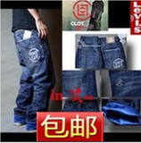 陈冠希 Clot x <span class=H>Levi</span>＂s 09 最 新联 名蓝 图腾脚 花 牛仔裤