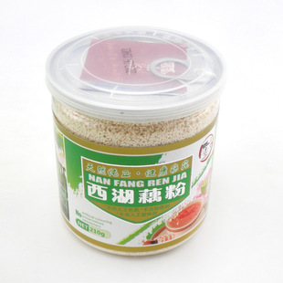  新品特价包邮 西湖藕粉天然纯正 速溶无添加桂花莲藕 买二送蜂蜜