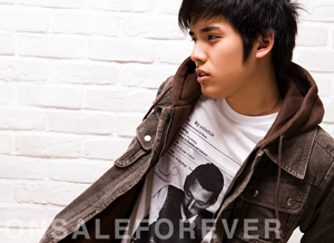 (台湾馆)ONSALEFOREVER【NA0022】假兩件灯芯绒连帽短款外套|msdalam kategori Pakaian Lelaki, jaket - dari Buy2taobao.com untuk memberikan perkhidmatan ejen Taobao profesional membeli