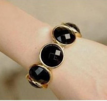 447 ������Ʒ Ůʽ���� ʱ�����ʽ�ߺڱ�ʯ��Ƕ�ٴ����� 26g