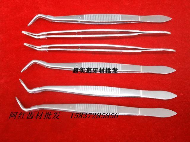 牙科不鏽鋼鑷子 彎頭定位鑷子 尖頭雙彎 齒科口腔材料在類目 個人護理/保健/按摩器材, 各類配件, 口腔護理配件中 - 來自Buy2taobao.com提供專業的淘寶代購服務