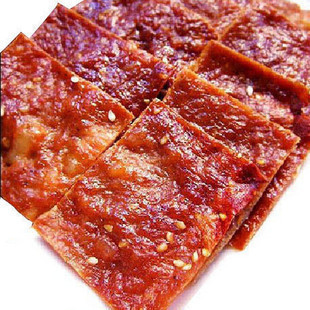  秒杀价 福客来芝麻蜜汁猪肉脯-经典猪肉干 250g 靖江零食