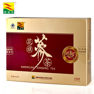  香港名牌 康富来 西洋参茶 40包