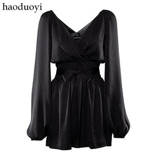  haoduoyi Let's Party迷人公主长袖连体裙裤 hm2色6码全