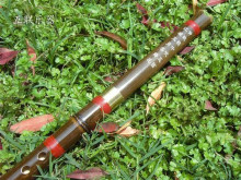 【冠音精品】全国包邮 专业级紫竹箫 特高级两节箫 萧 洞箫 八孔