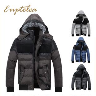  新款冬装男棉衣棉服  男装可拆卸帽男棉衣棉袄 冬季男士加厚外套