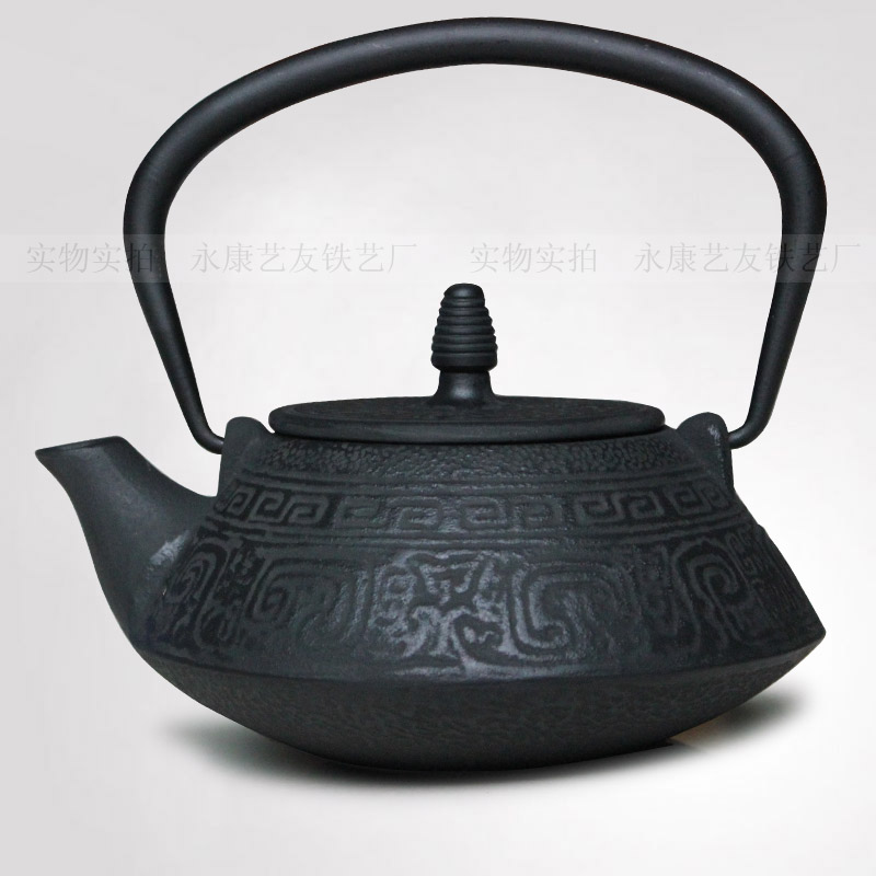 铸铁茶壶 保健工艺茶壶 GF0.8L铸铁壶 仿日本生铁壶 厂家直销|msdalam kategori pinggan mangkuk, set teh, teko - dari Buy2taobao.com untuk memberikan perkhidmatan ejen Taobao profesional membeli