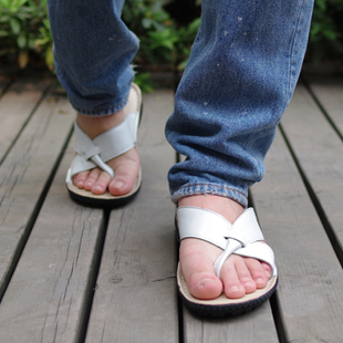New England summer pinch leisure fashion flip-flops shoes slippers for men cool men Beach boy 020