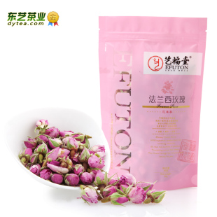  东艺花草茶 粉红法兰西玫瑰 玫瑰花茶 女人必备 50克/袋 买5包邮