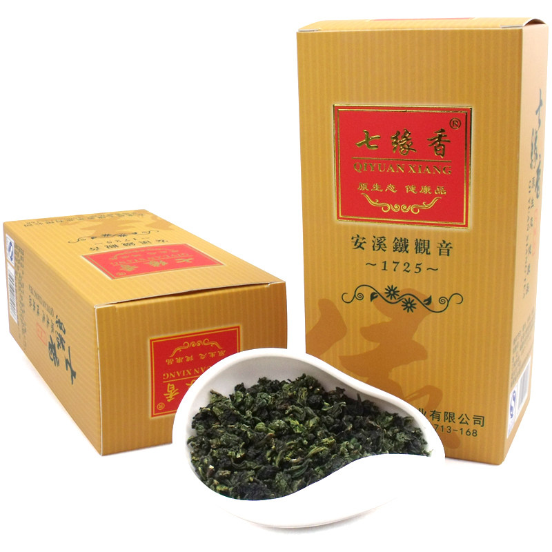 茶叶 铁观音 浓香型铁观音 安溪铁观音 七缘香茶叶 500g 包邮