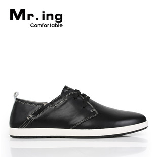  coin Mr.ing genuine gentleman style men's solo wind charm comfort casual shoes leather shoes men