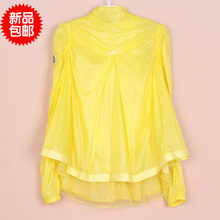 2012夏季 大码糖果色防晒衣 长袖 透明 外套上衣服 女装 正品包邮
