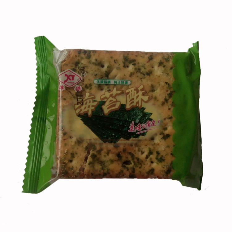 雄杰9月产新货海苔酥饼干海苔趣 润趣 酥脆健康 好吃不发胖 咸味在类目 零食/坚果/特产, 饼干/膨化, 饼干(新), 酥性饼干中 - 来自Buy2taobao.com提供专业的淘宝代购服务