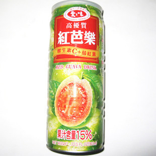  台湾果味饮料-爱之味红芭乐汁 绝对不同国内的芭乐汁哦