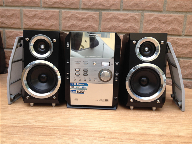 Used Audio Panasonic Sa Pm29 Mini Combination Bookcase Stereo