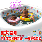 诺澳充气游泳池 加厚双排水超大婴儿游泳池儿童 极速快充全国包邮