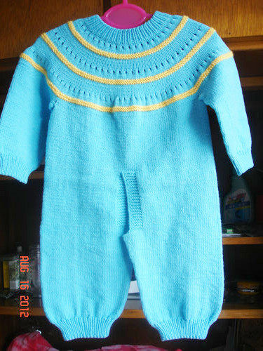 纯手工<em>编织</em>/<em>宝宝</em>连身<em>毛衣裤</em>/韩国奶棉线/1到2岁