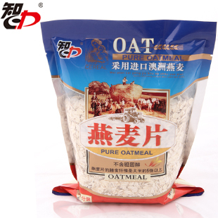  智力燕麦片 即食免煮无糖 澳洲进口大燕麦 营养代餐食品 500g