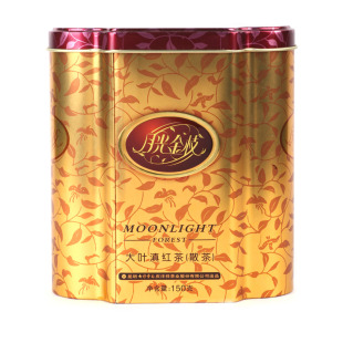  七彩云南 庆沣祥 大叶滇红茶 月光金枝 150g