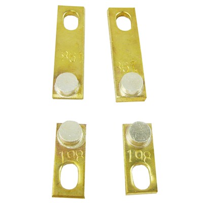 198 升压器器白金线圈机配件加厚银触点触头1对 实心小圆直形