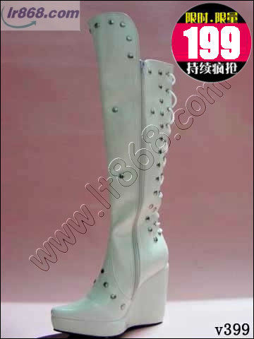 【多图】白色<em>过膝</em>长靴搭配<em>什么</em>衣服好看_白色