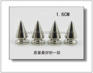  10*16MM纯铜朋克尖钉摇滚尖钉铆钉DIY柳钉金属钉饰品配件PUNK-J8
