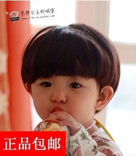  宝宝假发套 婴儿童假发 时尚假发 摄影拍照假发 bobo头