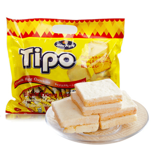  正宗越南进口零食正品Tipo白巧克力面包干300g特价秒杀饼干不包邮