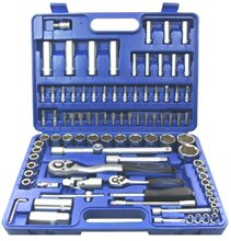 直供德国ZATA工具94件套套筒12.5+6.35MM公制组套1/4" & 1/2" DR.