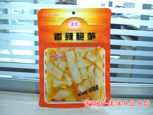  [酱菜坊]文鸿香辣脆笋140g 大包装 香辣脆爽 不添加防腐剂